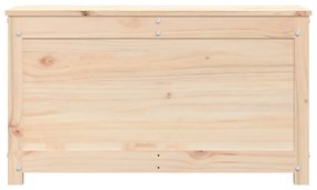 Caixa de arrumação 80x40x45,5 cm madeira de pinho maciça