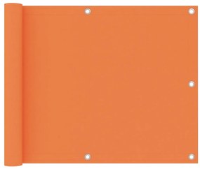 Tela de varanda 75x500 cm tecido Oxford laranja