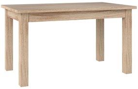 HOMCOM Mesa de Jantar Mesa Retangular para 6 Pessoas Mesa de Refeição para Cozinha Sala de Jantar 140x80x78 cm Madeira