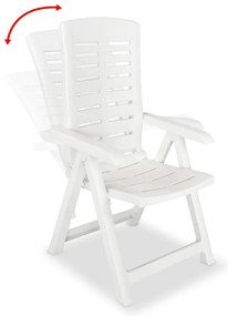 Conjunto bistrô 3 pcs plástico branco