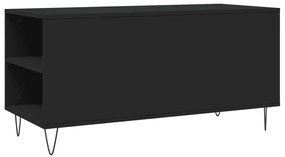 Mesa de centro 102x44,5x50 cm derivados de madeira preto