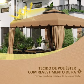 Cobertura de Substituição para Pérgola 300x300 cm em Poliéster – Teto