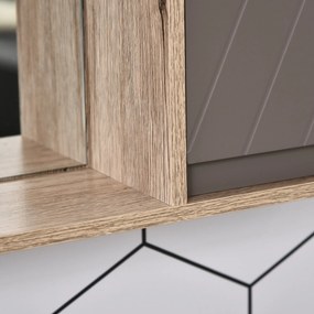 Móvel Edén com Espelho - Design Moderno