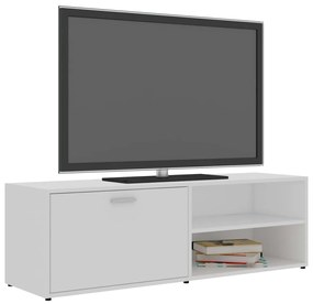 Móvel de TV 120x34x37 cm derivados de madeira branco