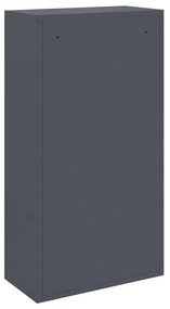 Caixa de Correio para Pacotes Antracite 44x22x82 cm Aço