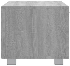Móvel de TV 120x40,5x35 cm derivados de madeira cinzento sonoma
