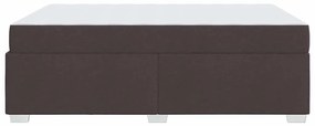 Estrutura da Cama Outros Castanho escuro 160 x 200 cm tecido
