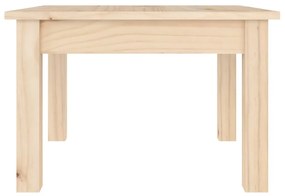 Mesa de centro 45x45x30 cm pinho maciço