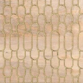 Móvel de apoio 80x33x75 cm madeira de mangueira maciça