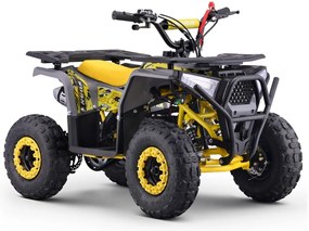 MINI MOTO 4 GASOLINA PARA CRIANÇAS Bull 49cc tipo ATV Amarela