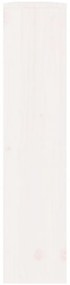 Cobertura de radiador 169x19x84 cm pinho maciço branca