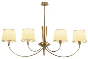 Candeeiro de Teto Pardo – Antique – 118 x 20 cm