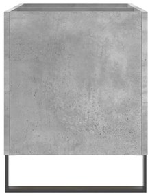 Armário p/ discos 74,5x38x48 cm derivados madeira cinza-cimento