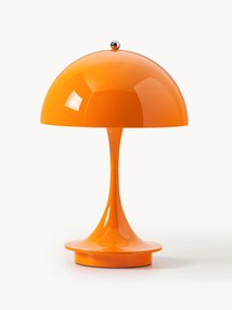 Candeeiro de mesa LED portátil e regulável Panthella, Alt 24 cm, Design Verner Panton
