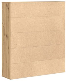 Estante 89x24x101,5 cm derivados de madeira carvalho artisiano