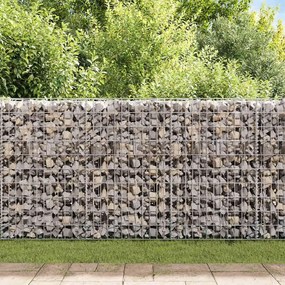 Muro gabião em aço galvanizado 450x30x100 cm