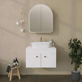 Armário de Casa de Banho Hope – Branco – 12x45x50 cm
