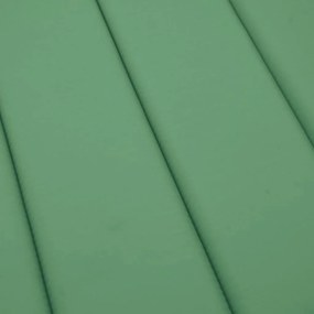 Almofadão p/ espreguiçadeira 200x60x3 cm tecido oxford verde