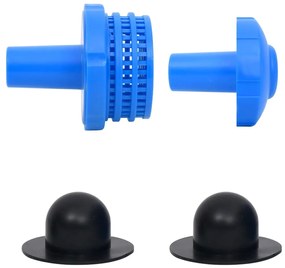 Conjunto de ralos p/ piscinas acima do solo 30 mm