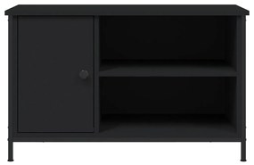 Móvel de TV 80x40x50 cm derivados de madeira preto