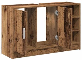 Gabinete para Pia Madeira Velha 90x29x55 cm Madeira Derivada