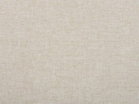 Sofá de 3 lugares em tecido creme com tachas metálicas CHESTERFIELD Beliani