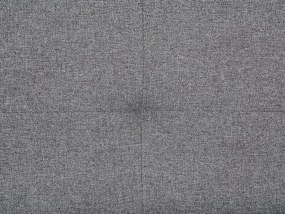 Sofá-cama estofado em tecido cinzento claro TJORN Beliani