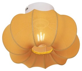 Plafon Japandi dourado 27cm - Plu Asyesha