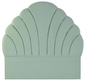 Cabeceira de Cama Dkd Home Decor Poliéster Verde Madeira Mdf (157 X 8 X 160 cm)