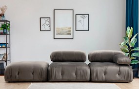 Tuffet Bubble – Cinzento – 95x95x45 cm