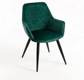Cadeira Kres Veludo - Verde