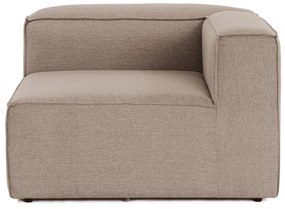 Sofá de 1 Lugar Fora – Castanho – 107x66x105 cm