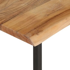Cabide com bordas vivas 100x35x22 cm madeira de acácia maciça