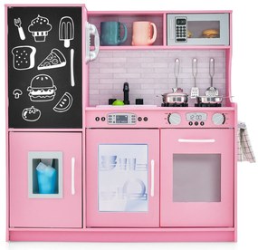 Cozinha de faz de conta para crianças de 3 a 6 anos - Branca