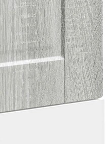 Painel máquina lavar louça Porto cinzento sonoma 45x1,5x67 cm