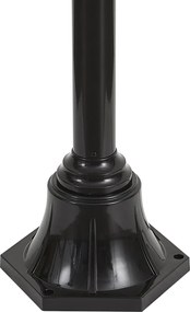 Candeeiro de exterior cobre 235cm 3-luzes IP44 - Munique