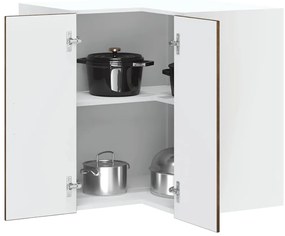 vidaXL Cozinha Armário de canto de parede Kalmar derivados de madeira