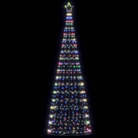 vidaXL LED Árvore de Natal 550 LEDs Colorido 300 cm