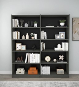 Estante Bigs – Cinzento Escuro – 160 cm x 180 cm x 28 cm