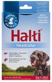 Coleira de Treino para Cães Company of Animals Halti Preto Açaime (51-73 cm)