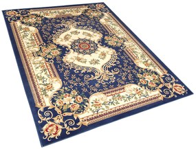Tapete azul 160 x 230 cm GAZIANTEP Beliani