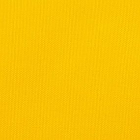 Para-sol estilo vela tecido oxford retangular 2x3,5 m amarelo