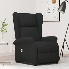 Poltrona elevatória tecido preto