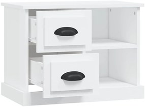 Mesa de cabeceira 60x35,5x45 cm branco