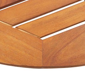 Mesa de jardim dobrável 60x75 cm madeira de acácia maciça