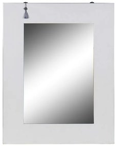 Espelho de Parede Dekodonia Oriental Branco Abeto (70 X 2 X 90 cm)