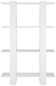 Estante/divisória 80x30x123,5 cm branco