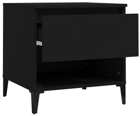 Mesa de apoio 50x46x50 derivados de madeira preto