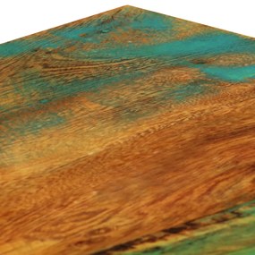 Mesa de centro 100x60x35cm madeira recuperada maciça