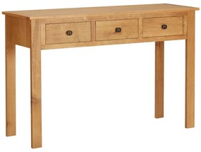 vidaXL Toucador 110x40x75 cm madeira de carvalho maciça